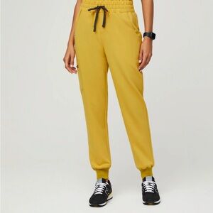 Figs Light Gold Zamora™ - High Waisted Scrub pants